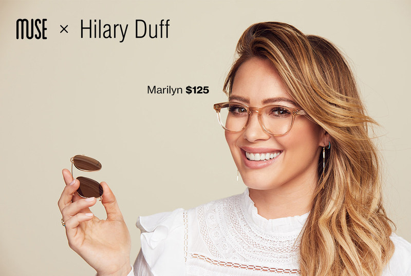 GlassesUSA and Muse x Hilary Duff