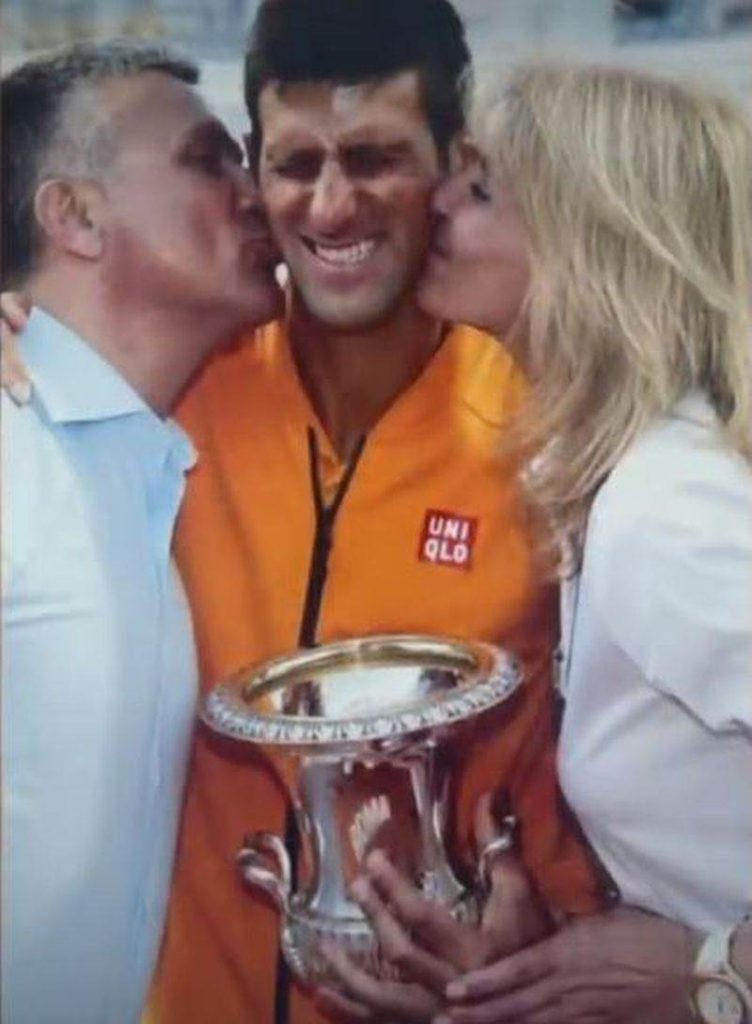 NovakDjokovicDijanaDjokoviciSrdjanDjokovic Azra Magazin