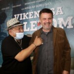 29, October, 2020, Belgrade - The premiere of the film and the red carpet "Weekend with father" was held in Kombank Hall. Dzej Ramadanovski and Miroslav Momcilovic. Photo: Antonio Ahel/ATAImages
29, oktobar, 2020, Beograd - Premijera filma i crveni tepih "Vikend sa caletom" odrzan u Kombank dvorani. . Photo: Antonio Ahel/ATAImages