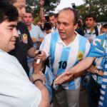 15.06.2005., Novi Vinodolski - Diego Armando Maradona bio je jedna od glavnih zvijezda teniskog spektakla Croatian Classic.
Photo: Zeljko Lukunic/PIXSELL