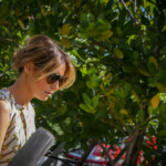 First Lady Melania Trump arrives to vote at the Morton and Barbara Mandel Recreation Center in Palm Beach, Florida on November, 3, 2020. - The First Lady is registered to vote at her address at the Mar-a-Lago Club in Palm Beach, Florida. The center was closed for approximately 45 minutes to accommodate Mealnia Trumps vote. With its 29 electoral votes, Florida is crucial to both candidates. (Photo by Zak BENNETT / AFP)